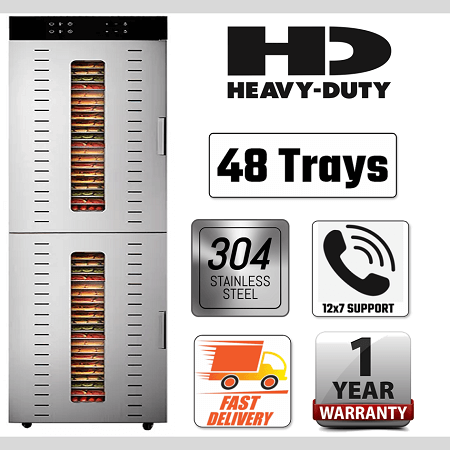 48 trays fruit and vegetable food dehydrator dryer machine price in india