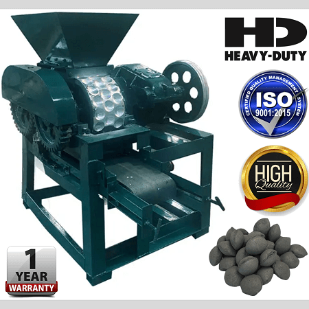 best quality BBQ charcoal briquette making extruder ball press machine low cost manufacturers price in india