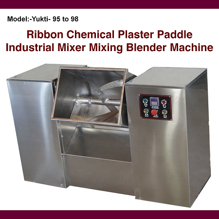 best chemical plaster ribbon blender industrial paddle mixer mixing machine low price