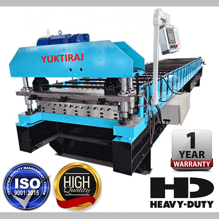 Double Capacity Corrugated Iron Roofing Roof Sheet Making Machine Best Price In India