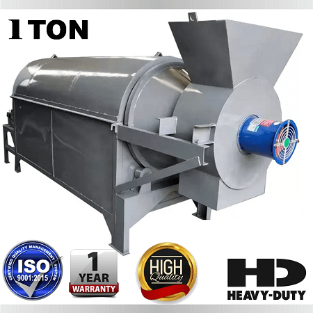 best river sand, corn cob, copra, coconut, maize, grain, cotton seed, pumpkin seed, sawdust, soybean, rice, paddy, groundnut, peanut, chilli rotary drum dryer roaster drying machine for sale low cost manufacturer price in india