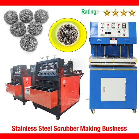 stainless steel scrubber machine price